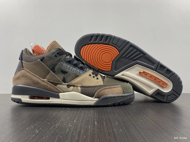 Jordan Camo Air 3 Retro DO1830-200 Patchwork 0731
